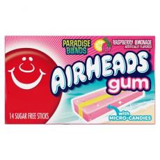 Airheads Bubble Gum - Paradise Blends / Raspberry Lemonade 34g Coopers Candy