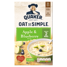 Quaker Oats So Simple Apple & Blueberry 360g Coopers Candy