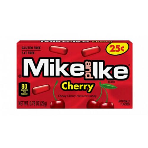 Mike and Ike Cherry 22g Coopers Candy