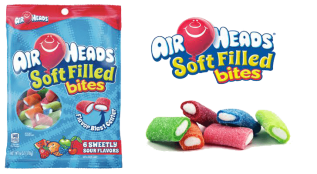 Airheads Soft Filled Bites Bag 170g (BF: 2025-05-31) Coopers Candy
