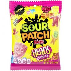 Sour Patch Kids Heads 141g (BF: 2024-05-09) Coopers Candy