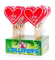 Felko Lolly Heart I Love You 80g (1st) Coopers Candy