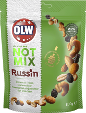 OLW Nötmix Russin 200g Coopers Candy