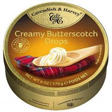Cavendish & Harvey Creamy Butterscotch Drops 130g Coopers Candy