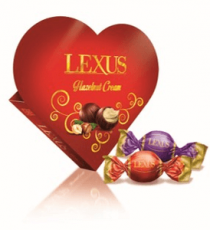 Lexus Heart Hazelnut Cream 100g Coopers Candy