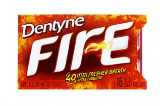 Dentyne Fire Spicy Cinnamon Gum Coopers Candy