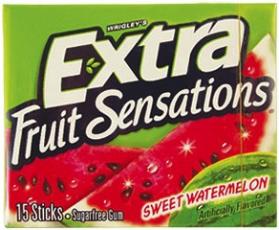 Wrigleys Extra Sweet Watermelon Coopers Candy