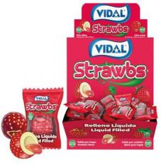 Vidal Strawbs Bubblegum 200st Coopers Candy