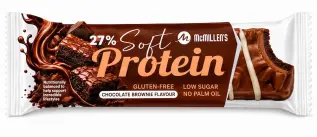 McMillens Soft Protein Bar Chocolate Brownie 42,9g Coopers Candy