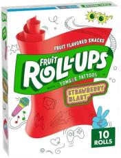 Fruit Roll-Ups Strawberry Blast 141g Coopers Candy
