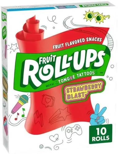 Fruit Roll-Ups Strawberry Blast 141g Coopers Candy