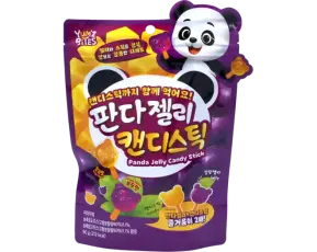 Yumz Bites Panda Jelly Candy Stick 60g Coopers Candy