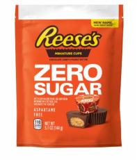 Reeses ZERO Sugar Peanut Butter Miniature Cups 145g Coopers Candy