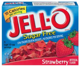 Jello Sugar Free Strawberry 17g Coopers Candy