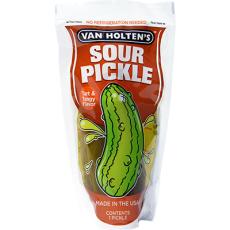 Van Holtens Jumbo Sour Pickle 260g(BF:2025-03-18) Coopers Candy