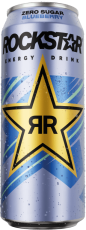 Rockstar Energy Drink Zero Sugar - Blueberry 50cl Coopers Candy