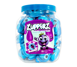 Zuppers Blueberry Gummy Filled 18g x 50st Coopers Candy