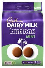 Cadbury Dairy Milk Buttons Mint 102g Coopers Candy