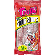 Trolli Sour Strips Cola 85g(BF.2024-10-31) Coopers Candy