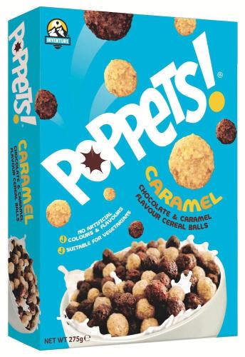 Poppets Caramel Cereal 275g (BF: 2024-12-12) Coopers Candy