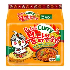Samyang Buldak Hot Chicken Curry Flavor 140g x 5st Coopers Candy