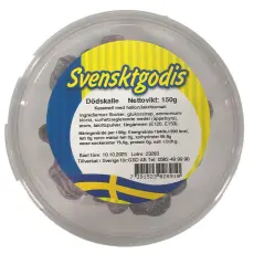 Svenskt Godis Klassiker - Dödskalle 150g (BF:2025-10-10) Coopers Candy