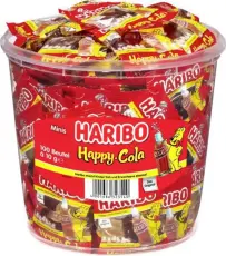 Haribo Happy Cola 100st (1kg) Coopers Candy