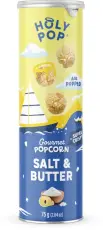Holy Pop Popcorn - Salt & Butter 75g (BF:2025-05-20) Coopers Candy