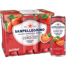 San Pellegrino Aranciata Rossa Zero 33cl x 6st Coopers Candy