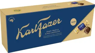 Karl Fazer Crispy Truffle box 228g Coopers Candy