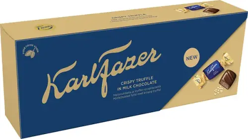 Karl Fazer Crispy Truffle box 228g Coopers Candy
