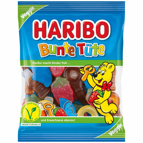 Haribo Bunte Tüte 100g (BF: 2025-07-31) Coopers Candy