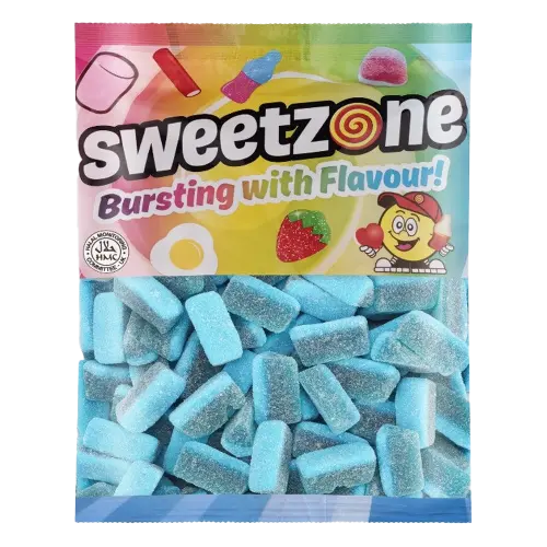 Sweetzone Blue Raspberry Slices 1kg Coopers Candy