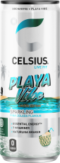 Celsius Playa Vibe - Pina Colada Flavour 355ml Coopers Candy