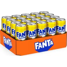 Fanta Lemon Zero 33cl x 20st Coopers Candy