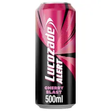 Lucozade Alert Cherry Blast 50cl Coopers Candy