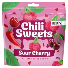 Sweet Story Chili Sweets Sour Cherry 85g Coopers Candy