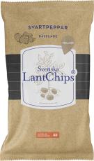 Svenska Lantchips Svartpeppar Räfflade 200g(BF:2025-04-29) Coopers Candy