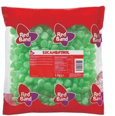 Red Band Menthol Groentjes 1kg(BF:2025-03-16) Coopers Candy