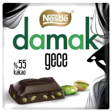 Nestle Damak Dark Chocolate with Pistachios 60g Coopers Candy