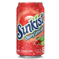Sunkist Cherry Limeade 355ml Coopers Candy