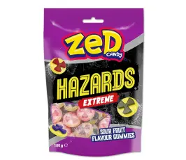 Zed Hazards Extreme 100g Coopers Candy