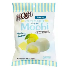 Taiwan Dessert Custard Mochi Lemon Flavour 110g Coopers Candy