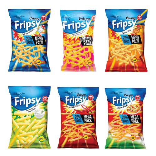 Fripsy Crispy Sticks 6-pack (720g) Coopers Candy