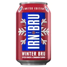 IRN-BRU Winter Bru Spiced Ginger & Cinnamon 33cl Coopers Candy