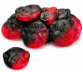 Matthijs Veggie Strawberry Liquorice Monkeys 1kg Coopers Candy