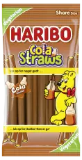 Haribo Cola Straws 80g Coopers Candy