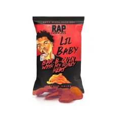 Rap Snacks Lil Baby Bar-B-Quin With My Honey Heat 71g Coopers Candy