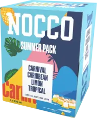 NOCCO Summer Mix 2026 33cl 4-pack Coopers Candy