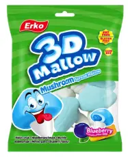 3D Mallow Bl&aring;b&auml;r 80g Coopers Candy